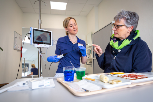 Fiberendoskopische Schluckuntersuchung (FEES)