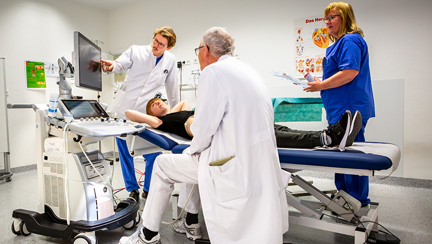 Die Klinik für Innere Medizin I am Knappschaftskrankenhaus Bottrop