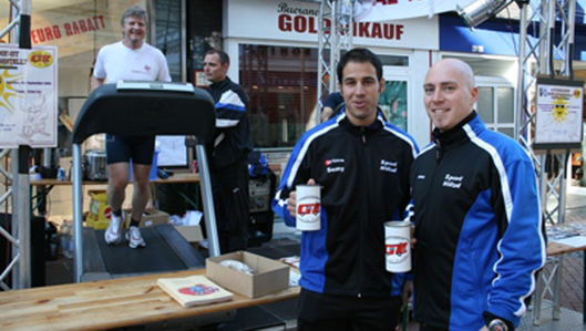 Radeln und joggen für kranke Kinder