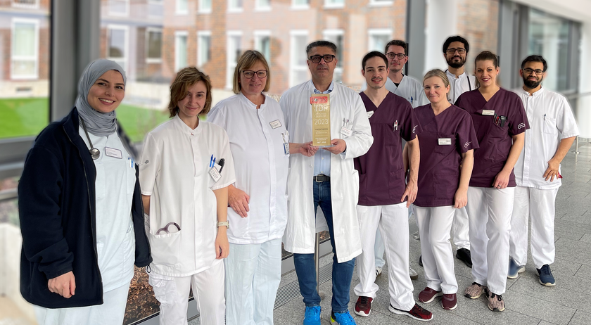 Das Team der Klinik für Pneumologie