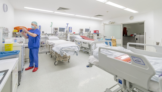 Arbeit auf der Intensivstation