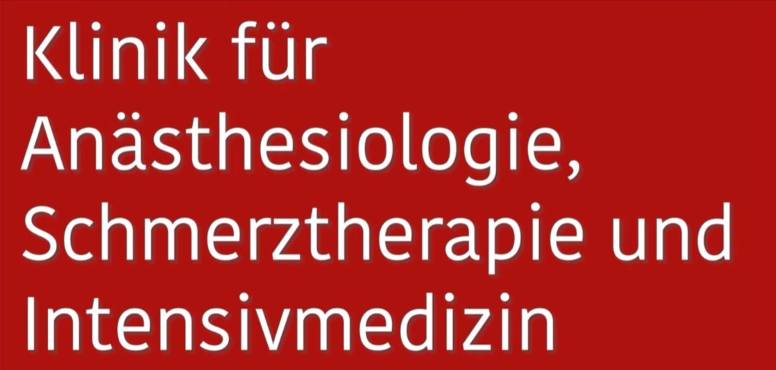 Video: Klinik für Anästhesiologie, Intensivmedizin und Schmerztherapie
