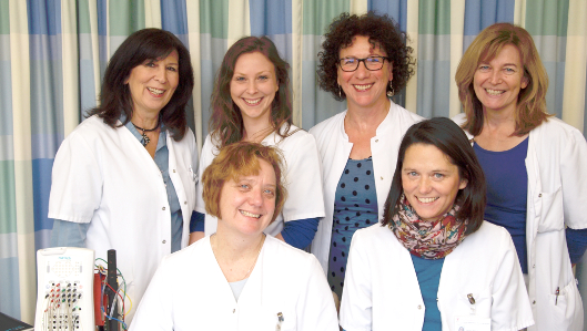 Das Team der Elektrophysiologischen Diagnostik und Neuro-Ultraschall