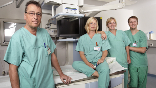 Das Team der endoskopischen Urologie