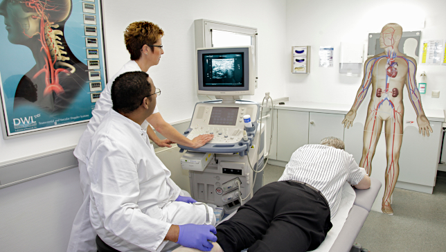 Duplexsonographie Klinik für Gefäßchirurgie 