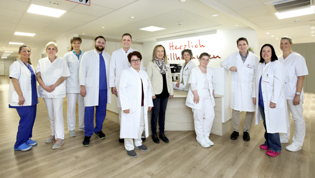 Das Team der Klinik für Radiologie, Neuroradiologie und Nuklearmedizin