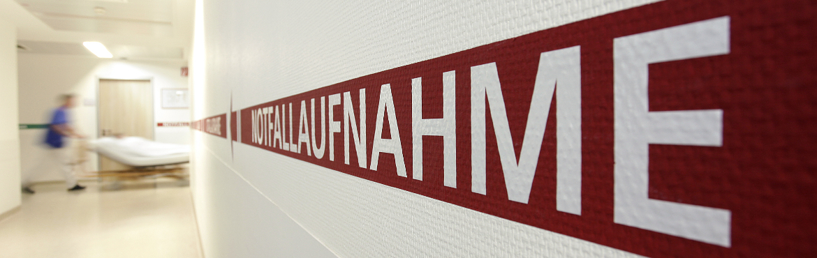Notaufnahme der Knappschaft Kliniken Recklinghausen