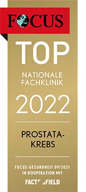 Focus-Siegel Nationale Fachklinik Prostatakrebs