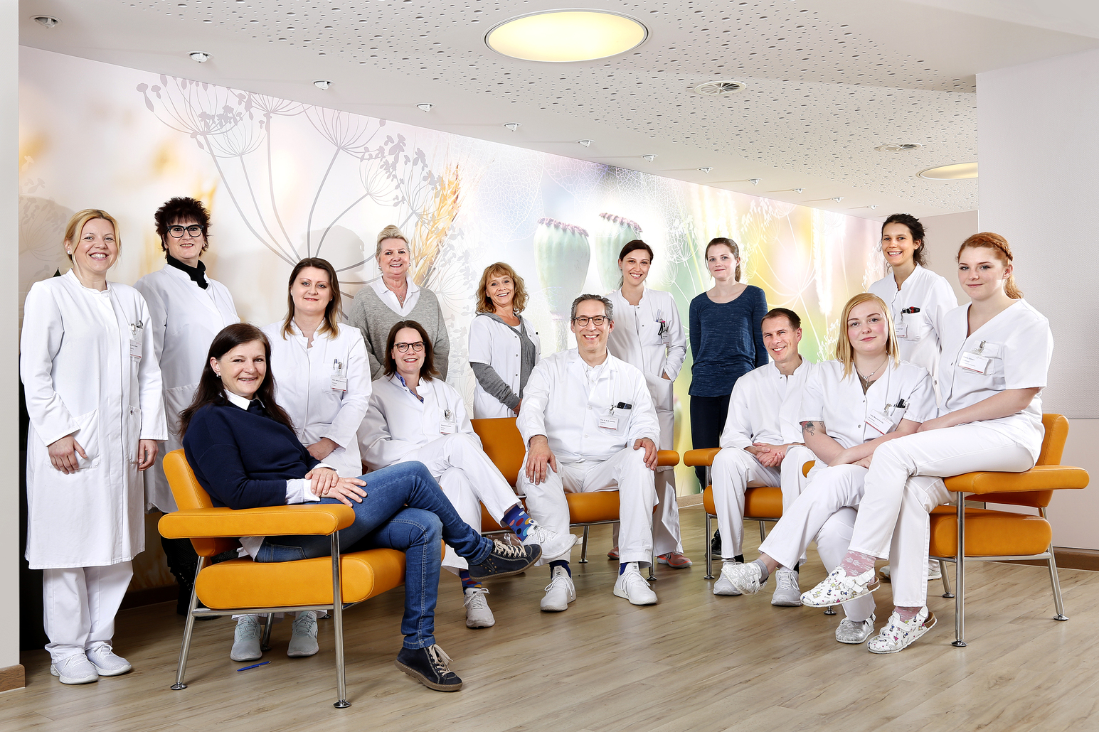 Das Team der Dermatologie