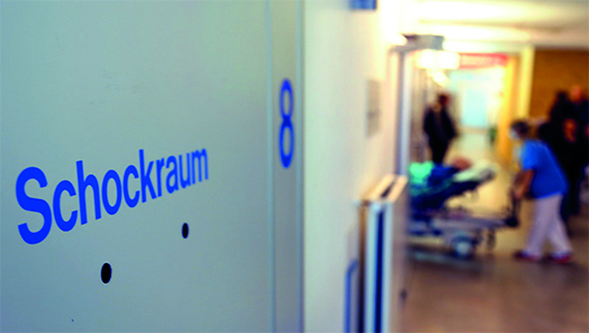 Schockraum  Notaufnahme Knappschaftskrankenhaus Dortmund