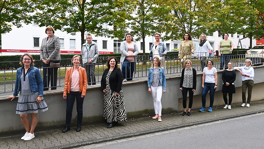 Team der Ernaehrungsberaterinnen im Klinikum Westfalen