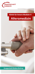 Flyer Klinik für Innere Medizin V - Altersmedizin - Knappschaftskrankenhaus Bottrop