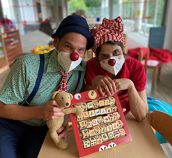 Wolke und Lisette heißen die Klinik-Clowns