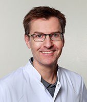 Dr. med. Martin Haas, Direktor der Klinik für Innere Medizin und der Klinik für Altersmedizin