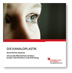 Patientenbroschüre Kanaloplastik