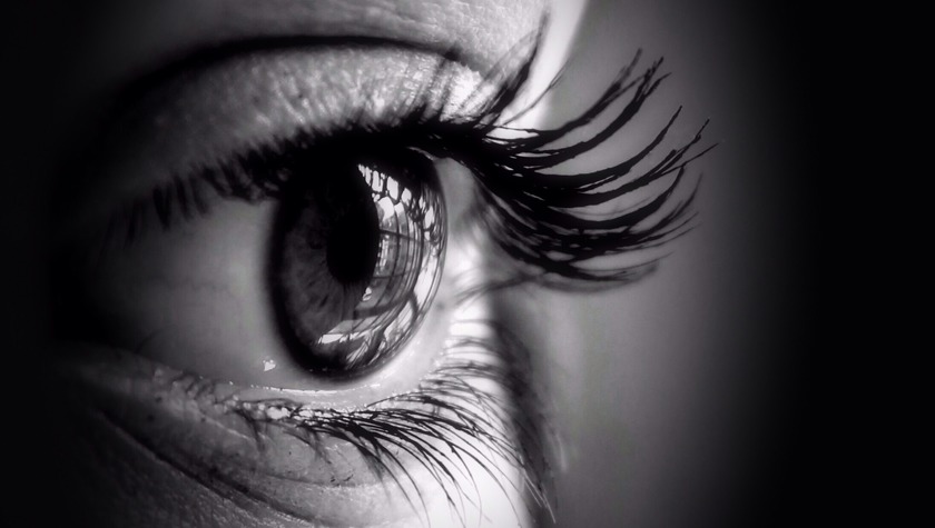 Trockenes Auge