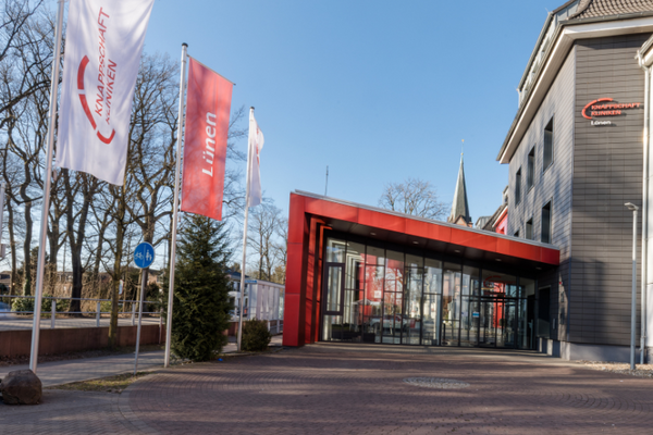 Hausansicht Knappschaft Kliniken Luenen