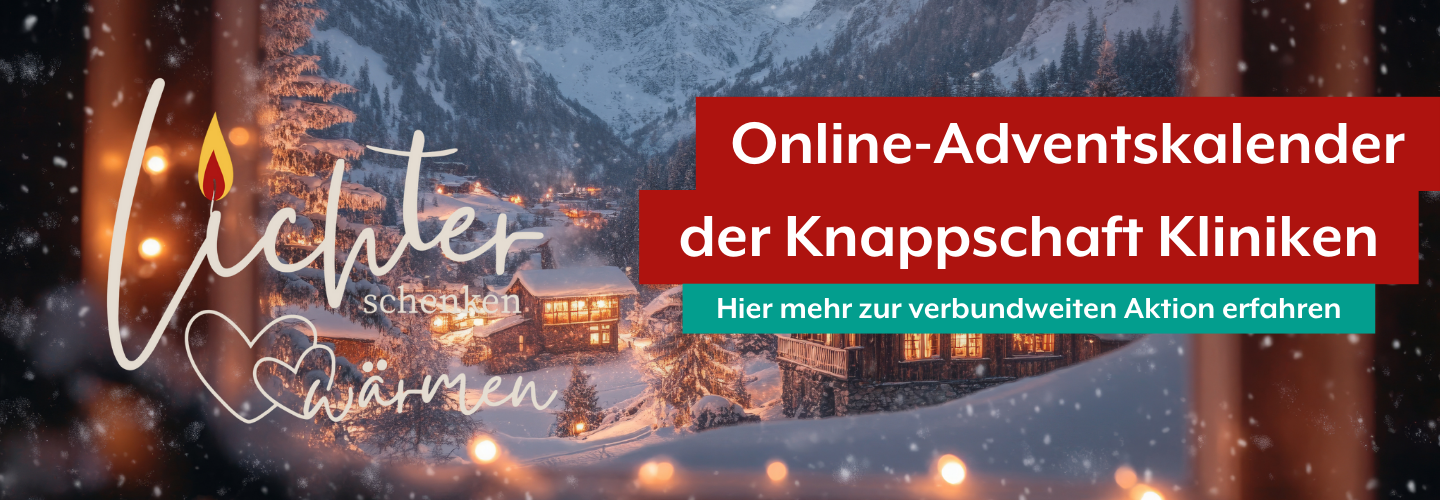 Online-Adventskalender der Knappschaft Kliniken