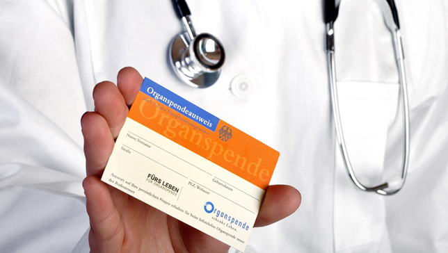 Organspendeausweis