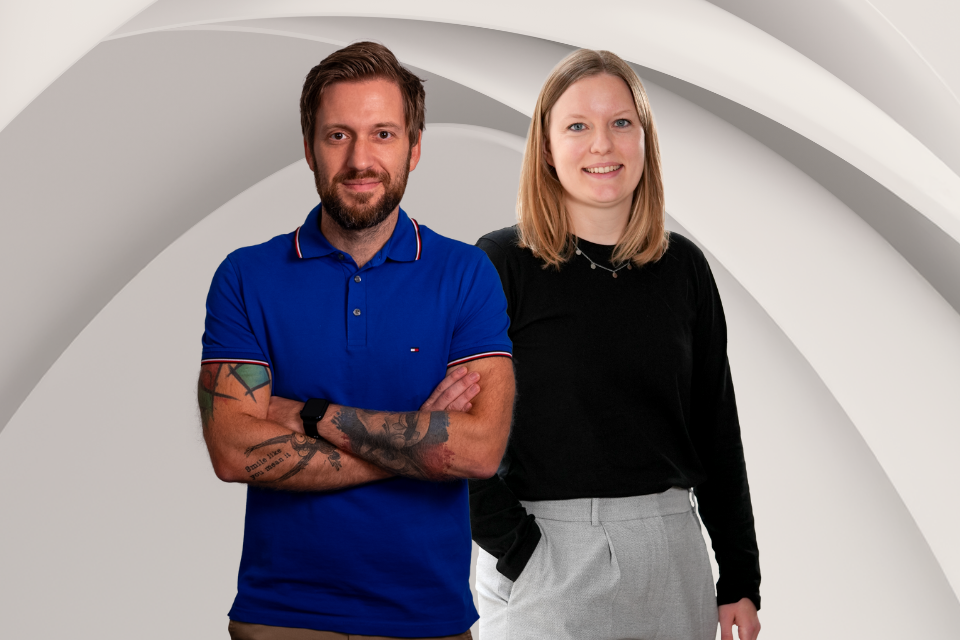 Mitarbeiter aus der Verwaltung der Knappschaft Kliniken