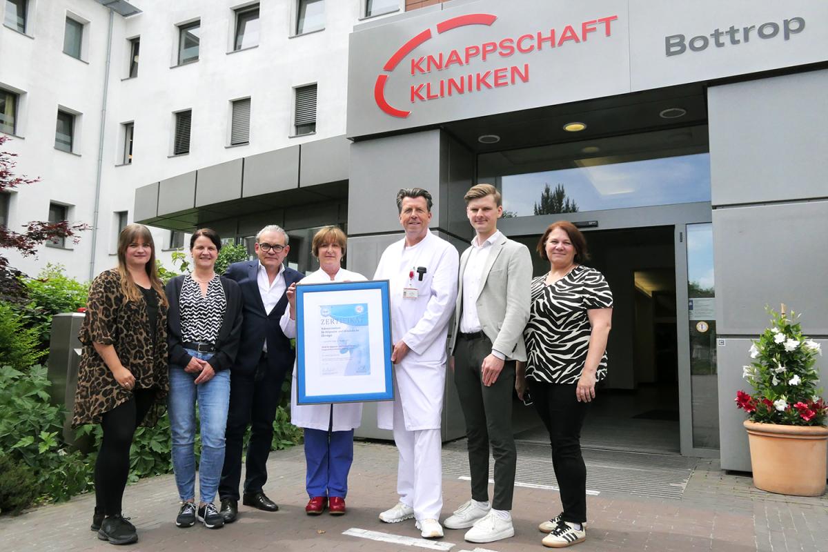 Zertifizierung Referenzzentrum Adipositaschirurgie