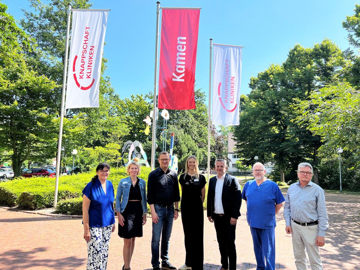 MdB im Kamener Krankenhaus