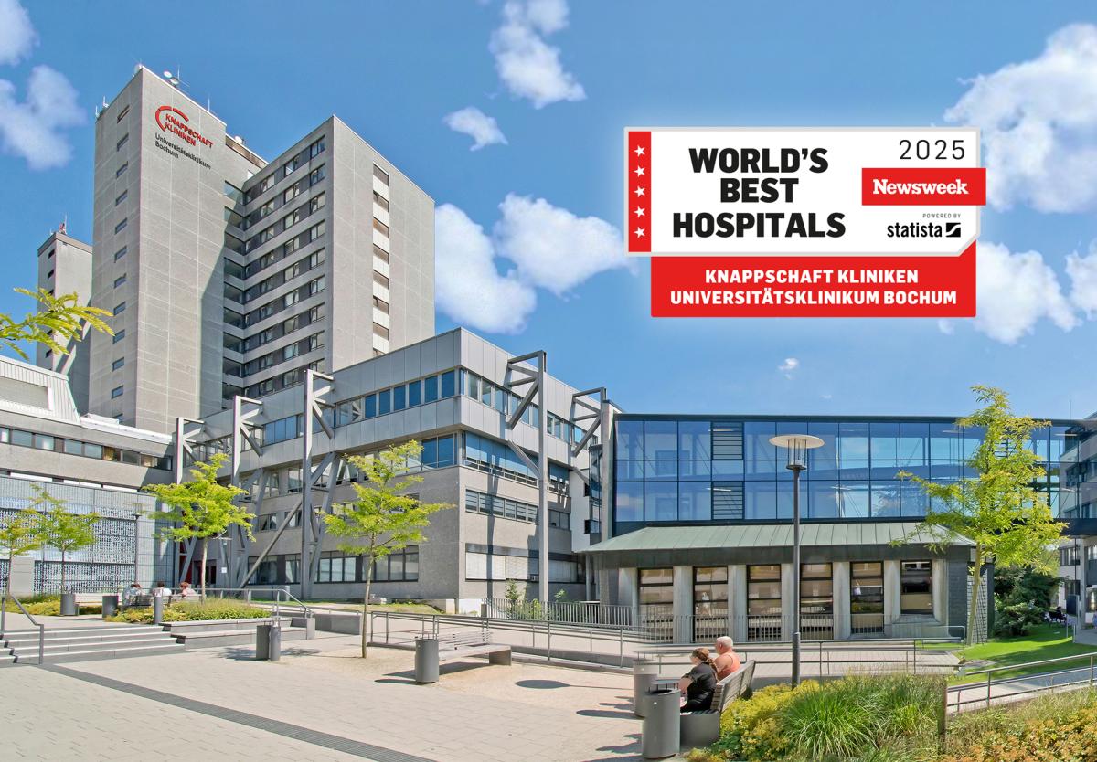Knappschaft Kliniken Universitätsklinikum Bochum unter den besten 100 Kliniken in Deutschland