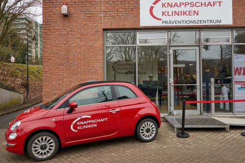 Eingang Präventionszentrum