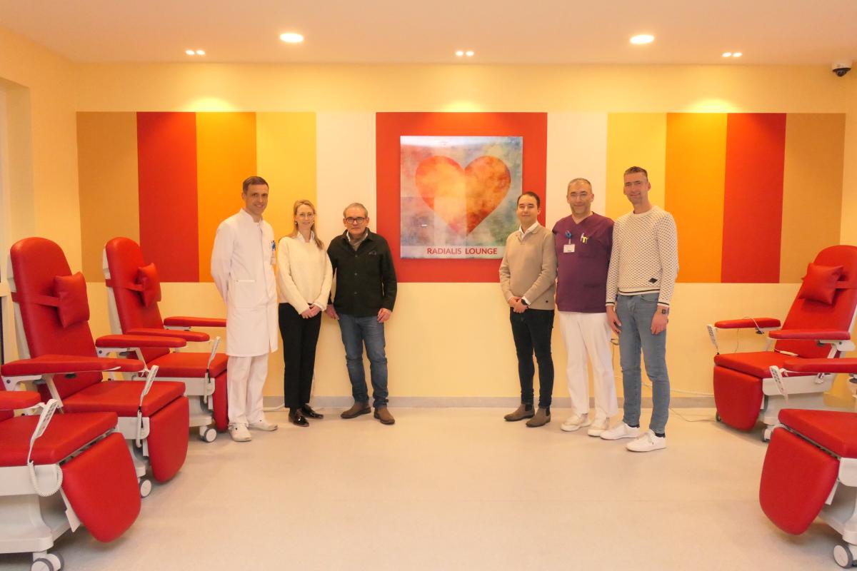 Eröffnung der Radialis Lounge
