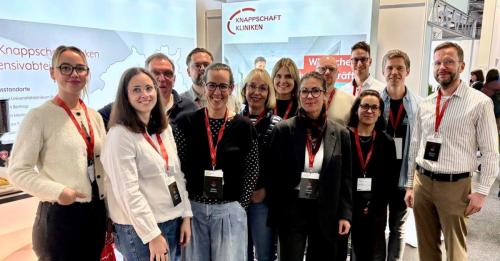 Knappschaft Kliniken beim Symposium Intensivmedizin + Intensivpflege in Bremen