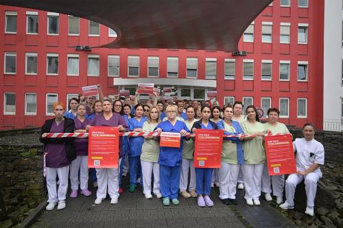 Knappschaft Kliniken Dortmund beteiligen sich an Protest gegen geplantes GKV-Beitragssatzstabilisierungsgesetz