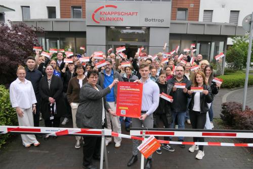 Knappschaft Kliniken beteiligen sich an Protest gegen geplantes GKV-Beitragssatzstabilisierungsgesetz