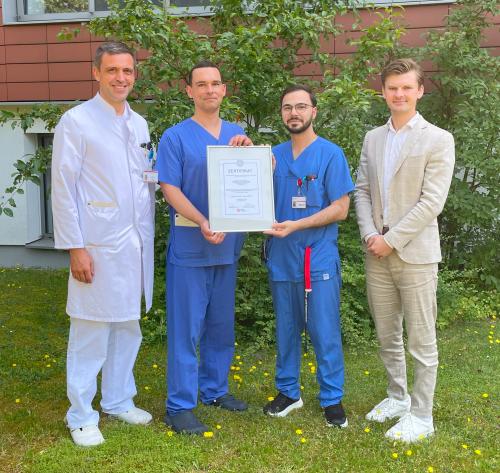 Spezialeinheit stellt rasche Diagnostik bei Verdacht auf Herzinfarkt sicher