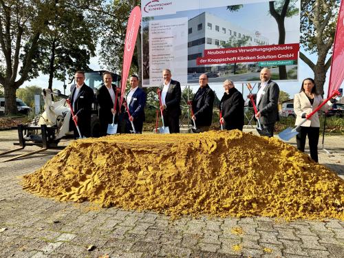 Knappschaft Kliniken: Spatenstich für neues Verwaltungsgebäude in Bochum