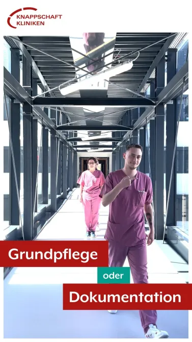 Wir haben unsere Pflegekräfte gefragt: Macht ihr lieber Grundpflege oder Dokumentation? 🩺📝

Du bist auf der Suche nach einer Herausforderung, bei der du Verantwortung übernehmen und Teil eines großartigen Teams werden kannst? 💪 In einem Universitätsklinikum, das für intensive Versorgung steht? 🏥✨ Du möchtest einen Job, der dich jeden Tag aufs Neue fordert, dir Raum für deine Persönlichkeit gibt und in dem du deine Fähigkeiten voll entfalten kannst? 🔥

Dann komm in unser Team, denn zusammen machen wir den Unterschied – in der Intensivpflege! Gemeinsam gestalten wir die Zukunft der Pflege. ❤

🤝 Bewirb dich jetzt: https://jobs.knappschaft-kliniken.de/job_detail.aspx?iID=4505&fs=026&fa=-1