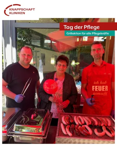 Der Internationale Tag der Pflege am 12. Mai ist den rund 28 Millionen Menschen gewidmet, die derzeit weltweit in Pflegeberufen arbeiten.
Unsere Pflegedirektion nimmt heute diesen sonnigen Tag zum Anlass, für alle Pflegekräfte und Pflegeazubis unseres Hauses Würstchen zu grillen🌭. 
Ein Dankeschön für den täglichen Einsatz und das besondere Engagement aller Mitarbeiterinnen und Mitarbeiter in der Pflege❤️!!!

<a href='https://www.facebook.com/watch/hashtag/zukunftpflegebottrop' target='_blank'>#zukunftpflegebottrop</a> <a href='https://www.facebook.com/watch/hashtag/tagderpflege' target='_blank'>#tagderpflege</a>