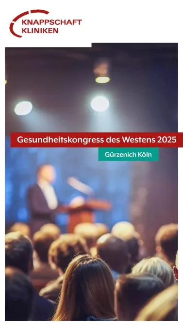 Vor einer Woche fand der Gesundheitskongress des Westens 2025 im Kongresszentrum Gürzenich in Köln statt. Teilnehmerinnen und Teilnehmer aus Kliniken, aus der Gesundheitspolitik und -wirtschaft, aus der Forschung und Wissenschaft sowie der Pflege mit über 150 hochkarätigen Referentinnen und Referenten haben unter dem Motto „Die Knoten lösen: Das Gesundheitswesen befreit sich!“ über Themen, die das Gesundheitswesen heute und in den nächsten Monaten bewegen diskutiert.
 
Wir freuen uns auf eine Wiederholung im nächsten Jahr!
 
<a href='https://www.facebook.com/watch/hashtag/gesundheitskongressdeswestens' target='_blank'>#gesundheitskongressdeswestens</a> <a href='https://www.facebook.com/watch/hashtag/GdW25' target='_blank'>#GdW25</a> <a href='https://www.facebook.com/watch/hashtag/Kongress' target='_blank'>#Kongress</a> <a href='https://www.facebook.com/watch/hashtag/Gesundheitskongress' target='_blank'>#Gesundheitskongress</a> <a href='https://www.facebook.com/watch/hashtag/Gürzenich' target='_blank'>#Gürzenich</a> <a href='https://www.facebook.com/watch/hashtag/Köln' target='_blank'>#Köln</a>
<a href='https://www.facebook.com/watch/hashtag/KnappschaftKliniken' target='_blank'>#KnappschaftKliniken</a> <a href='https://www.facebook.com/watch/hashtag/Klinikverbund' target='_blank'>#Klinikverbund</a> <a href='https://www.facebook.com/watch/hashtag/Pflege' target='_blank'>#Pflege</a> <a href='https://www.facebook.com/watch/hashtag/Gesundheitsversorgung' target='_blank'>#Gesundheitsversorgung</a> <a href='https://www.facebook.com/watch/hashtag/Gesundheitssystem' target='_blank'>#Gesundheitssystem</a>
<a href='https://www.facebook.com/watch/hashtag/Knappschaftskrankenhaus' target='_blank'>#Knappschaftskrankenhaus</a> <a href='https://www.facebook.com/watch/hashtag/Knappschaft' target='_blank'>#Knappschaft</a> <a href='https://www.facebook.com/watch/hashtag/Verbund' target='_blank'>#Verbund</a>