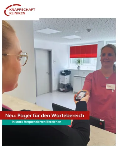 Neu für unsere Patienten: Besonders stark frequentierte Bereiche in unserer Klinik (Zentrale Notaufnahme, Zentrale Patientenaufnahme und in der Klinik für Rheumatologie und Immunologie) wurden mit Pagern ausgestattet. Damit können Sie die Wartezeiten nun bequem, beispielsweise bei einem Kaffee in unserer Cafeteria, überbrücken, Sobald Sie an der Reihe sind, vibriert der Pager und blinkt.📲💪