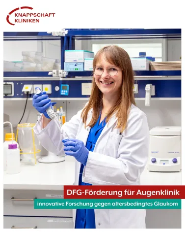🤓Unsere Augenklinik erhält eine Förderung der Deutschen Forschungsgemeinschaft (DFG) für ein neues Forschungsprojekt zum altersbedingten Glaukom, auch bekannt als „Grüner Star“.

🔎 Im Mittelpunkt  des Projekts stehen chronische Entzündungsprozesse (Inflammaging) und Zellalterung (Seneszenz), die bei der Entstehung und dem Fortschreiten des Glaukoms eine wichtige Rolle spielen könnten.

💪 Ziel des Projekts ist es, die zugrundeliegenden molekularen Mechanismen besser zu verstehen und langfristig neue therapeutische Ansätze zu entwickeln, die insbesondere älteren Patientinnen und Patienten zugutekommen.

<a href='https://www.instagram.com/explore/tags/KnappschaftKliniken/' target='_blank'>#KnappschaftKliniken</a> <a href='https://www.instagram.com/explore/tags/Universitätsklinikum/' target='_blank'>#Universitätsklinikum</a> <a href='https://www.instagram.com/explore/tags/Bochum/' target='_blank'>#Bochum</a> <a href='https://www.instagram.com/explore/tags/Augenklinik/' target='_blank'>#Augenklinik</a> <a href='https://www.instagram.com/explore/tags/Glaukomforschung/' target='_blank'>#Glaukomforschung</a> <a href='https://www.instagram.com/explore/tags/DFGFörderung/' target='_blank'>#DFGFörderung</a>