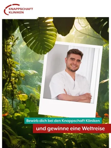 Traumjob finden & Weltreise gewinnen!

Du bist auf der Suche nach einem sicheren Job bei einem Arbeitgeber, der Dir vielfältige berufliche
Perspektiven bietet?

Auf unserer Karriere Seite findest Du alle Stellenangebote bei uns im Verbund.

Wir bieten Dir u.a.:
✅ Stabilität & langfristige Perspektiven
✅ Partnerschaftliche und respektvolle Arbeitsatmosphäre
✅ Einen starken Klinikverbund
✅ Ein engagiertes Team, das zusammenhält
✅ Fort- & Weiterbildungsmöglichkeiten
✅ Mit etwas Glück – eine Weltreise

Exzellenz im Verbund: Gemeinsam mit Dir möchten wir die Herausforderungen der Gesundheitsbranche meistern – heute und in Zukunft. Entdecke außerdem mit uns die Welt - Allen Bewerbern bieten wir, neben unseren anderen Benefits, eine Chance auf ein ganz besonderes Highlight (nach erfolgreicher bestandener Probezeit): Wir verlosen eine Weltreise!

Jetzt bewerben & Chance auf die Weltreise sichern!

Wir freuen uns auf Dich!

Weitere Informationen zu unseren Stellenangeboten findest Du auf unserer Karriere Seite unter:
https://jobs.knappschaft-kliniken.de/angebote.aspx

sowie Link in der BIO.

<a href='https://www.facebook.com/watch/hashtag/knappschaftkliniken' target='_blank'>#knappschaftkliniken</a> <a href='https://www.facebook.com/watch/hashtag/klinikverbund' target='_blank'>#klinikverbund</a> <a href='https://www.facebook.com/watch/hashtag/arbeitenimkrankenhaus' target='_blank'>#arbeitenimkrankenhaus</a> <a href='https://www.facebook.com/watch/hashtag/gesundheit' target='_blank'>#gesundheit</a>
<a href='https://www.facebook.com/watch/hashtag/gesundimverbund' target='_blank'>#gesundimverbund</a> <a href='https://www.facebook.com/watch/hashtag/starkimverbund' target='_blank'>#starkimverbund</a> <a href='https://www.facebook.com/watch/hashtag/zukunftgestalten' target='_blank'>#zukunftgestalten</a> <a href='https://www.facebook.com/watch/hashtag/team' target='_blank'>#team</a> <a href='https://www.facebook.com/watch/hashtag/zukunftsorientiert' target='_blank'>#zukunftsorientiert</a>
<a href='https://www.facebook.com/watch/hashtag/gemeinsamstark' target='_blank'>#gemeinsamstark</a> <a href='https://www.facebook.com/watch/hashtag/weilduzählst' target='_blank'>#weilduzählst</a> <a href='https://www.facebook.com/watch/hashtag/jetztbewerben' target='_blank'>#jetztbewerben</a> <a href='https://www.facebook.com/watch/hashtag/jobmitausblick' target='_blank'>#jobmitausblick</a> <a href='https://www.facebook.com/watch/hashtag/jobmitzukunft' target='_blank'>#jobmitzukunft</a>
<a href='https://www.facebook.com/watch/hashtag/abenteuerdeineslebens' target='_blank'>#abenteuerdeineslebens</a> <a href='https://www.facebook.com/watch/hashtag/weltreise' target='_blank'>#weltreise</a>