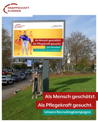 ❤️ Als Mensch geschätzt. Als Pflegekraft gesucht! Mit unserer neuen Recruitingkampage suchen wir Unterstützung für unser Team in der Pflege. 

🫵 Wir sehen den Menschen – ob Patientin oder Patient, Mitarbeiterin oder Mitarbeiter und bieten nicht nur einen sicheren Arbeitsplatz, sondern Raum für individuelle Entwicklung. Daher freuen wir uns besonders, dass die Models für unsere Recruitingkampagne unsere eigenen Mitarbeitenden sind, die sich bereiterklärt haben, mit ihrem Gesicht und ihrer Geschichte für unser Haus zu stehen! 

💬Meine berufliche Laufbahn begann mit der Ausbildung zur Gesundheits- und Krankenpflegerin in den Knappschaft Kliniken Universitätsklinikum Bochum. Während meiner Tätigkeit in der Intensivpflege absolvierte ich die Fachweiterbildung für Intensiv- und Anästhesiepflege und übernahm anschließend erweiterte Leitungsverantwortung. Heute bin ich Teil der Pflegedienstleitung und studiere parallel Pflegemanagement. Dadurch verbinde ich umfassende operative Erfahrung mit einer strukturierten fachlichen Weiterqualifizierung. 

🤝 Komm in unser Team und erlebe, was es heißt, als Mensch geschätzt und als Pflegekraft gesucht zu sein. Mehr Infos gibt es unter www.knappschaft-kliniken.de/bochum/pflegekarriere oder über den Link in unserer Bio! 

<a href='https://www.instagram.com/explore/tags/KnappschaftKliniken/' target='_blank'>#KnappschaftKliniken</a> <a href='https://www.instagram.com/explore/tags/Universitätsklinikum/' target='_blank'>#Universitätsklinikum</a> <a href='https://www.instagram.com/explore/tags/Bochum/' target='_blank'>#Bochum</a> <a href='https://www.instagram.com/explore/tags/Pflege/' target='_blank'>#Pflege</a> <a href='https://www.instagram.com/explore/tags/Pflegekarriere/' target='_blank'>#Pflegekarriere</a> <a href='https://www.instagram.com/explore/tags/AlsMenschGeschätztAlsPflegekraftGesucht/' target='_blank'>#AlsMenschGeschätztAlsPflegekraftGesucht</a>