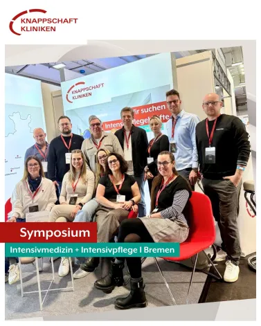 Wir waren beim Symposium Intensivmedizin + Intensivpflege in Bremen – dem größten verbandsunabhängigen Branchentreffen für Intensivmedizin und Intensivpflege in Deutschland.

Als verbundweiter Auftritt waren Pflegeleitungen/Intensivleitungen und Pflegedirektoren der Knappschaft Kliniken vor Ort, um sich auszutauschen, neue Impulse mitzunehmen und wertvolle Kontakte zu knüpfen.

Gleichzeitig konnten wir viele spannende Gespräche führen und neue Intensivpflegekräfte für unseren starken Verbund begeistern.

Ein besonderer Dank gilt der Messeorganisation, die auch in diesem Jahr wieder eine einzigartige Plattform für kreativen Austausch sowie für aktuelle Entwicklungen in der Intensivmedizin, Notfallmedizin, Anästhesie und Intensivpflege geschaffen hat.

Mit vielen neuen Ideen im Gepäck freuen wir uns darauf, diese Erkenntnisse in unseren Verbund zu tragen und die Zukunft der Intensivpflege aktiv mitzugestalten.

<a href='https://www.instagram.com/explore/tags/KnappschaftKliniken/' target='_blank'>#KnappschaftKliniken</a> <a href='https://www.instagram.com/explore/tags/SymposiumIntensiv/' target='_blank'>#SymposiumIntensiv</a> <a href='https://www.instagram.com/explore/tags/Intensivpflege/' target='_blank'>#Intensivpflege</a> <a href='https://www.instagram.com/explore/tags/Intensivmedizin/' target='_blank'>#Intensivmedizin</a> <a href='https://www.instagram.com/explore/tags/PflegeJobs/' target='_blank'>#PflegeJobs</a> <a href='https://www.instagram.com/explore/tags/Pflegekräfte/' target='_blank'>#Pflegekräfte</a> <a href='https://www.instagram.com/explore/tags/KarriereInDerPflege/' target='_blank'>#KarriereInDerPflege</a> <a href='https://www.instagram.com/explore/tags/Bremen/' target='_blank'>#Bremen</a>
