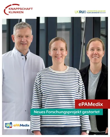 Sicher durch den Medikamenten-Dschungel! 💊💻

Wie behalten Patient*innen den Überblick, wenn Medikamente häufig angepasst werden? Und wie sehen Ärztinnen und Ärzte das in der elektronischen Patientenakte (ePA)?

Gemeinsam mit starken Partnern starten wir das neue Forschungsprojekt ePAMedix. Wir wollen erreichen, dass auch komplexe Medikationspläne, wie sie zum Beispiel bei der Einstellung von Medikamenten bei Epilepsie oder bipolaren Störungen verwendet werden, digital verständlich und sicher dargestellt werden können.

Gerade bei Dosisanpassungen oder Medikamentenwechseln ist Klarheit entscheidend:
✅ Vermeidung von Einnahmefehlern
✅ Sicherheit für Patient*innen
✅ Unterstützung für Apotheken & Praxen

Unter der Leitung des Lehrstuhls für Medizinmanagement der Universität Duisburg-Essen arbeiten wir gemeinsam mit dem LWL-Universitätsklinikum Bochum, der Abteilung für Biometrie, Epidemiologie und Medizinischer Informatik der Ruhr-Universität Bochum, dem Berlin Institute of Health <a href='https://www.instagram.com/_u//' target='_blank'>@</a> Charité sowie der DAK-Gesundheit daran, die ePA praxistauglicher zu machen. 

Dabei stellen wir die Nutzer*innen konsequent in den Mittelpunkt: Anstatt nur theoretisch zu planen, lassen wir die Hürden des digitalen Alltags direkt von Patient*innen und Fachkräften bewerten. Wir wollen Technik, die Patient*innen im digitalen Zeitalter besser entlastet und sicherer macht. 🚀✨ 

🤝 Wir freuen uns, dass wir dieses wichtige Projekt gemeinsam umsetzen.

<a href='https://www.instagram.com/explore/tags/KnappschaftKliniken/' target='_blank'>#KnappschaftKliniken</a> <a href='https://www.instagram.com/explore/tags/Universitätsklinikum/' target='_blank'>#Universitätsklinikum</a> <a href='https://www.instagram.com/explore/tags/Bochum/' target='_blank'>#Bochum</a> <a href='https://www.instagram.com/explore/tags/ePAMedix/' target='_blank'>#ePAMedix</a> <a href='https://www.instagram.com/explore/tags/Medikamentensicherheit/' target='_blank'>#Medikamentensicherheit</a>